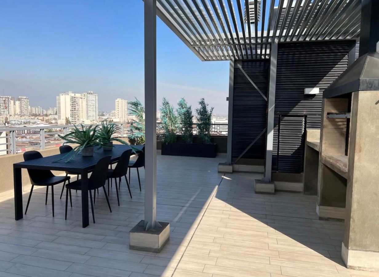 Apartamento En Santiago Centro Cerca De Movistar Arena, Caupolican Exterior foto