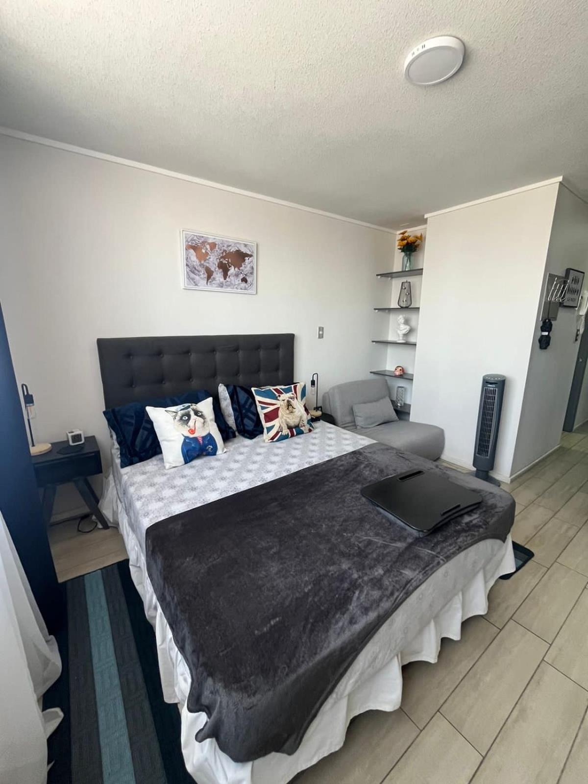 Apartamento En Santiago Centro Cerca De Movistar Arena, Caupolican Exterior foto