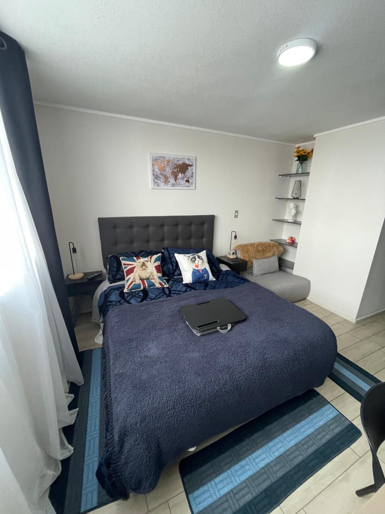 Apartamento En Santiago Centro Cerca De Movistar Arena, Caupolican Exterior foto